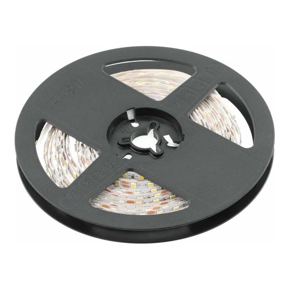 Изображение товара Лента светодиодная GTV FLASH 2835, 600 LED, 12V, IP20, 60W, 10MM, 5M, 2 ПРОВОДА, ЦВЕТ ХОЛОДНЫЙ БЕЛЫЙ LD-2835-600-20-ZB