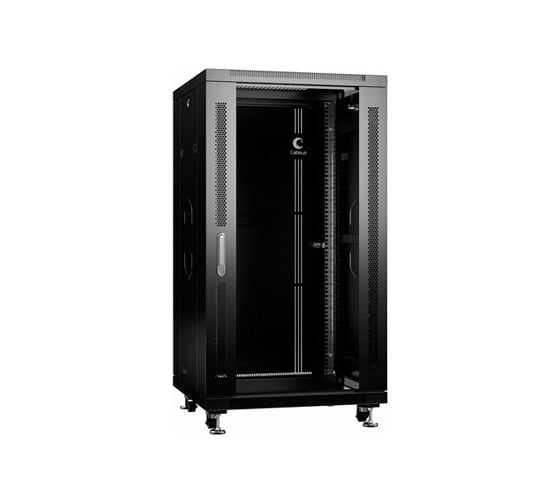 Изображение товара Телекоммуникационный напольный шкаф Cabeus IP20, 22U, SH-05C-22U60/100-BK