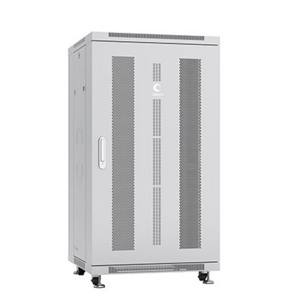 Напольный монтажный телекоммуникационный шкаф для оборудования Cabeus шкаф напольный с ящиком неро 40x82 5x58 см лдсп серый