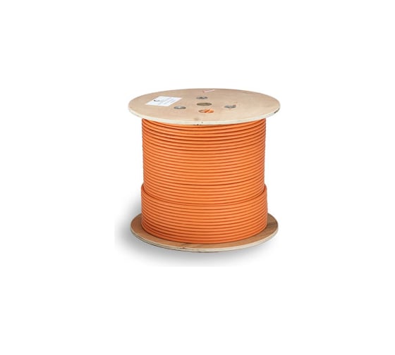 Изображение товара Кабель Cabeus витая пара экранированная, категория 6, 4 пары, одножильный бухта -305 метров FTP-4P-Cat.6-SOLID-LSZH