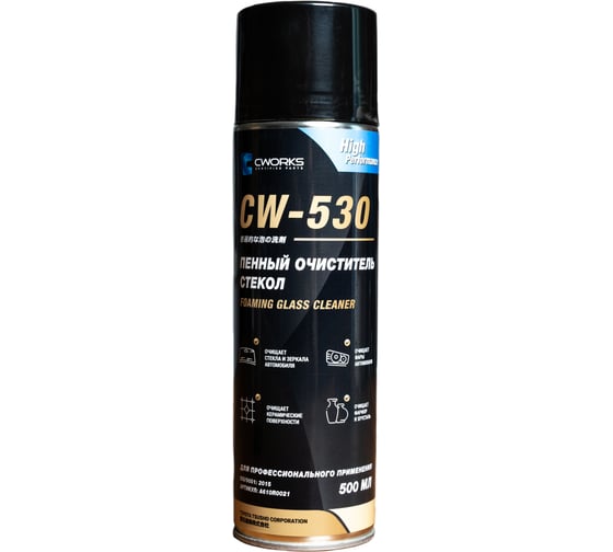 Изображение товара Очиститель стёкол пенный CWORKS CW530 500мл A610R0021