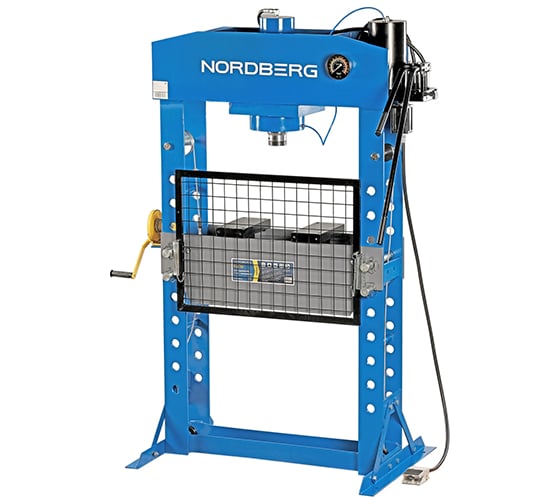Изображение товара Пресс гидравлический NORDBERG 75т, пневмоуправление N3676A