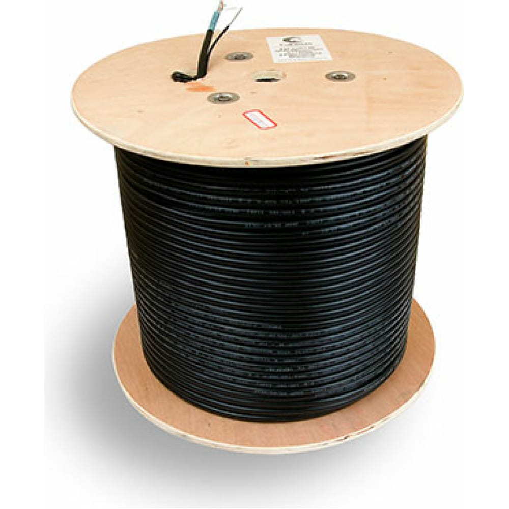 Одножильный кабель Cabeus 5 и парный 110 модуль cabeus