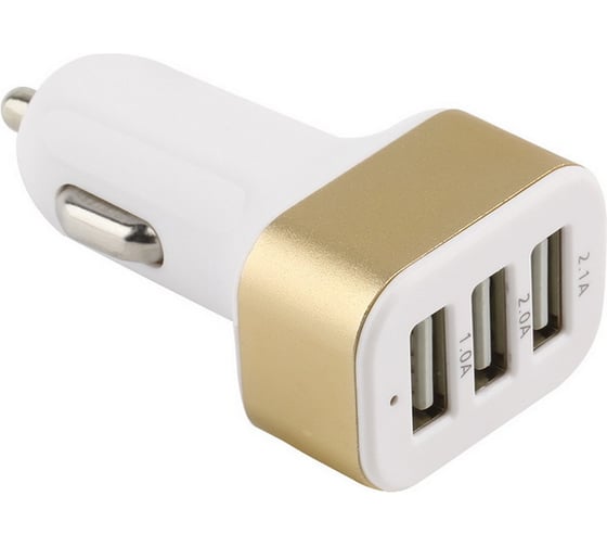 Изображение товара Автомобильное зарядное устройство Pro Legend 3 USB, 2А PL9303