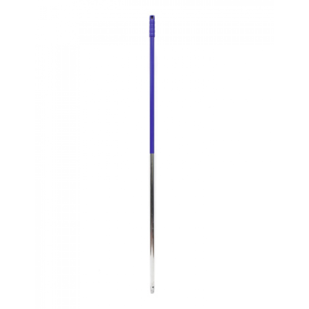 фото Профессиональная ручка для швабры cisne алюминиевая с резьбой, синий 140см 530214