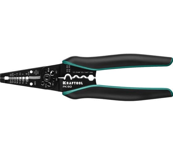 Изображение товара Стриппер KRAFTOOL PK-60 многофункциональный, 0.5 - 6 кв.мм 22658