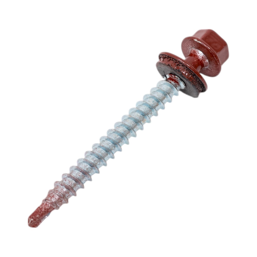 Изображение товара Кровельный саморез SWFS RAL-3009 4.8х51 мм 250 шт оцинкованный