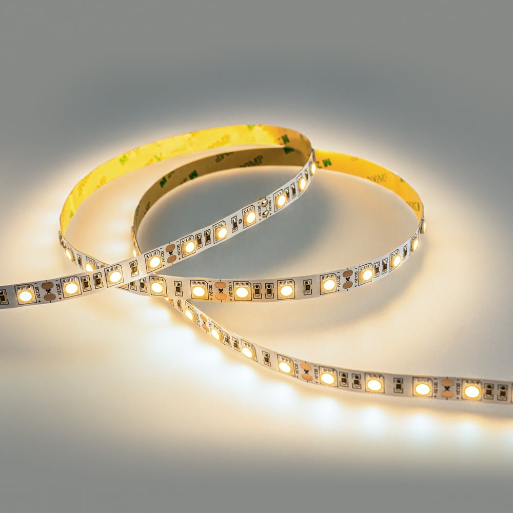 Изображение товара Светодиодная лента Eleganz LUX 5050 60 LED 14.4W/M 12V нейтральная 4500К ip20