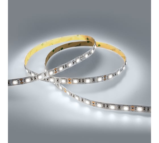 Изображение товара Светодиодная лента Eleganz LUX 5050 60 LED 14.4W/M 12V холодная 6000К IP20 EL-LS-14W