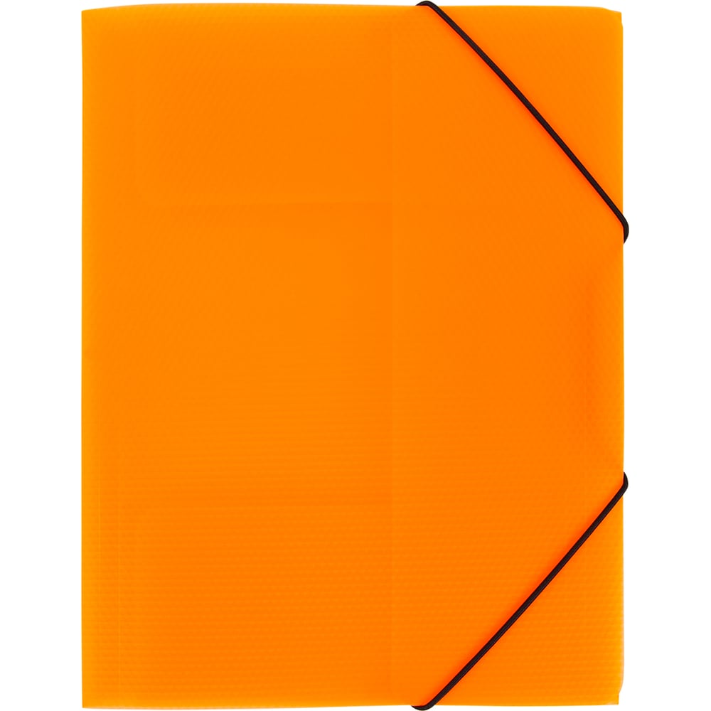 Изображение товара Папка на резинке Expert Complete 5 шт A4 600 мкм эффект 3D PRISMA NEON оранжевая EC210400012