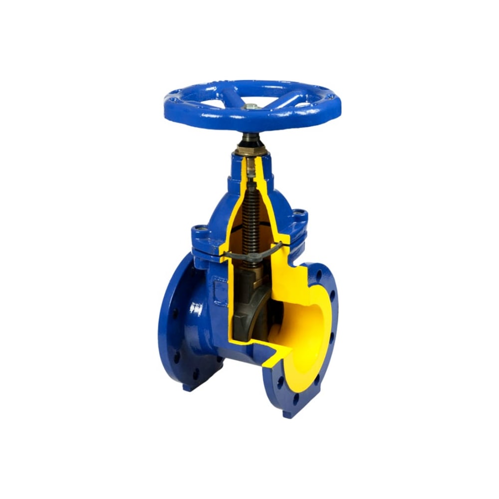 Задвижка Zetkama чугун, Ду125, Ру16, 110C 111D125C57 007-7633