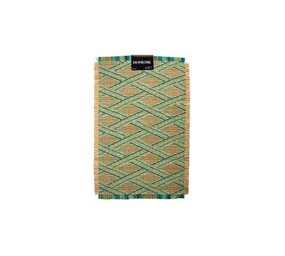 Изображение товара Сервировочная салфетка DOMENIK плетеная ETHNOSTYLE, зеленая DMP10
