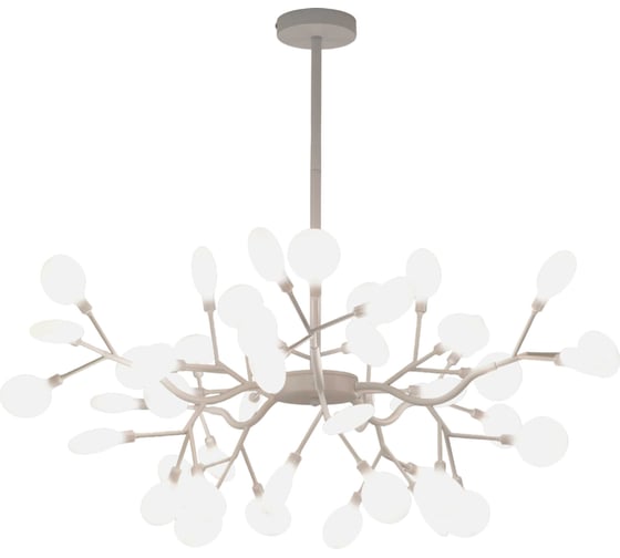 Изображение товара Люстра подвесная Балтийский светлячок золотая с прозрачными плафонами, 45 рожков LP-10006