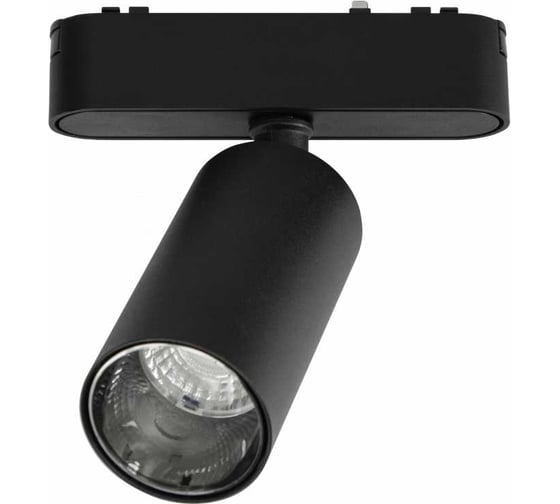 Изображение товара Магнитный ультратонкий трековый светильник EKS CLARUS SPOT черный, 12W, 4000K, 0У-00002300