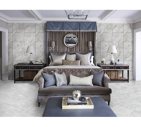 Изображение товара Панель ПВХ КронаПласт Unique Марвин Серый Дуо 4 шт УТ-00102577