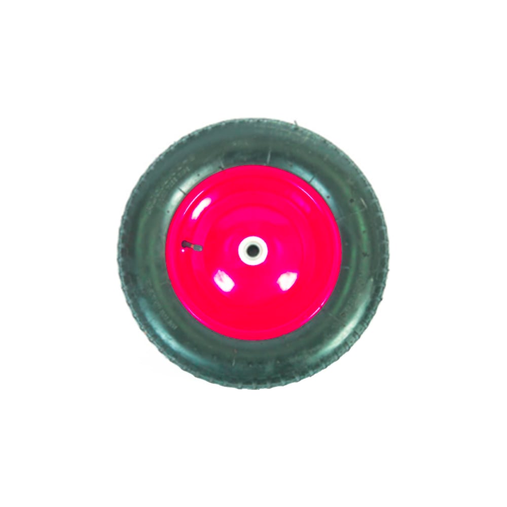 Изображение товара Колесо тачки строительной 3.25x8, втулка 16 мм, пневмо FORZA WB6204