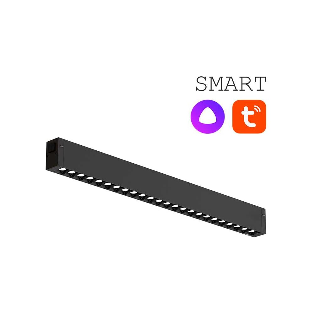 Изображение товара Трековый светильник EKS COLIBRI SMART VEGAS черный, 20W, 2700-6000K, 1800ЛМ, D410*25*40, 0У-00002003