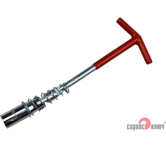 Изображение товара Свечной ключ СЕРВИС КЛЮЧ с карданом 16мм на холдере 250мм 77790