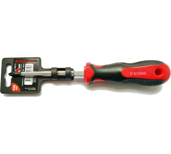 Изображение товара Отвертка СЕРВИС КЛЮЧ крестовая №2 длина стержня 100мм 75813