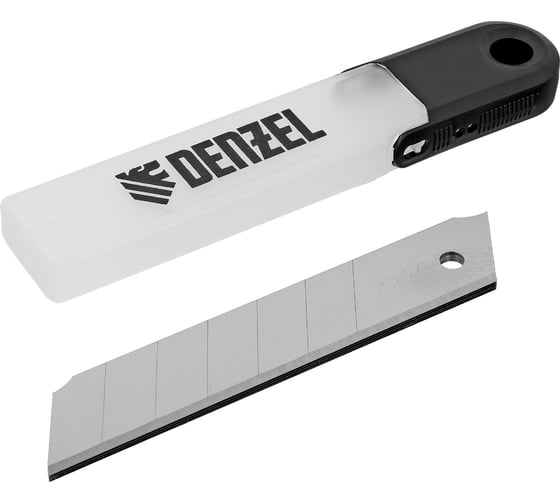 Изображение товара Лезвия 25 мм, сталь SK5, 0.7 мм, 5 шт Denzel 79316