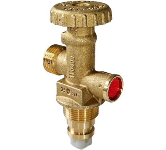 Изображение товара Вентиль пропановый с предохранительным клапаном для композитного баллона Cavagna Group 8067906060