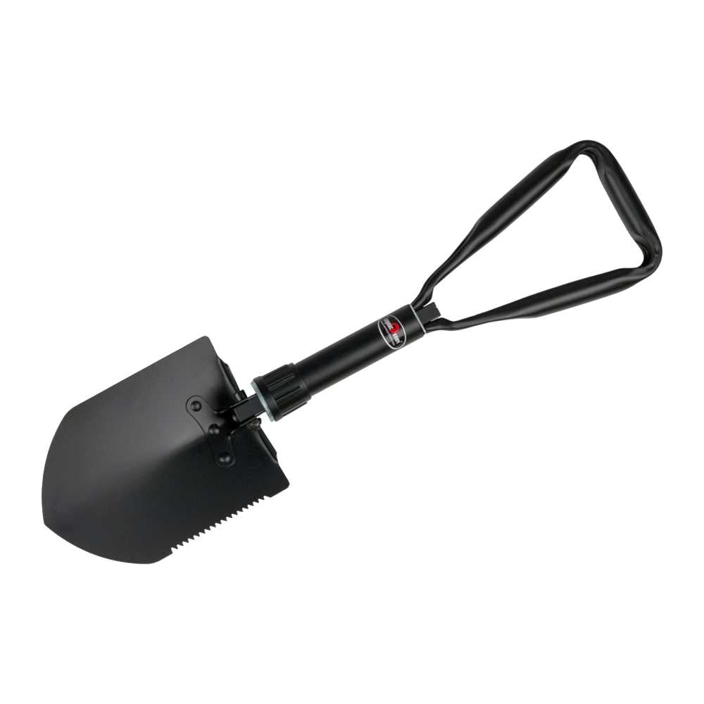 Изображение товара Саперная складная лопатка СЕРВИС КЛЮЧ 73115 надежный инструмент для земляных работ