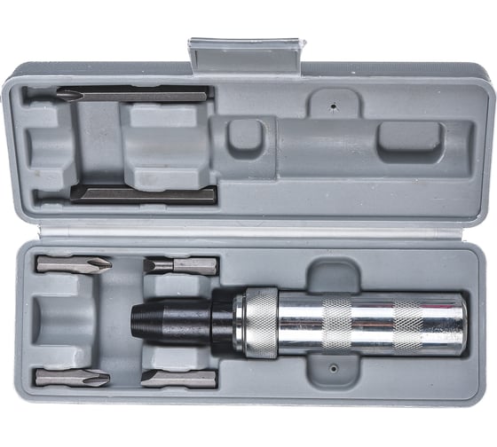 Изображение товара Отвертка СЕРВИС КЛЮЧ ударная + 6 насадок 71575