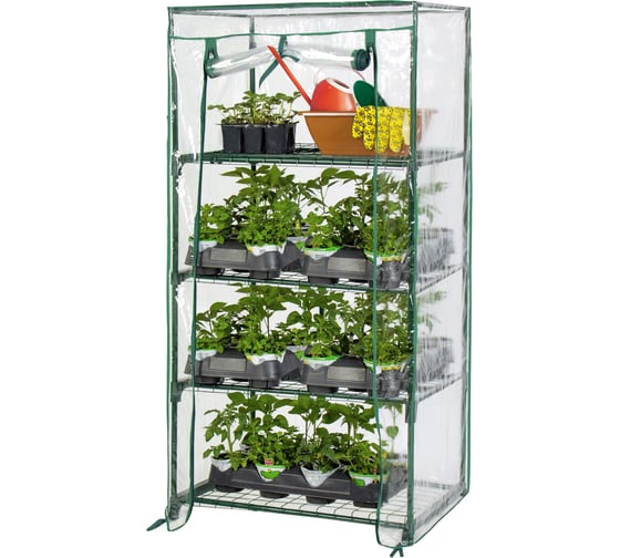 Изображение товара Парник на подоконник GARDEN SHOW Маргарита 4 полки ПТ000001301