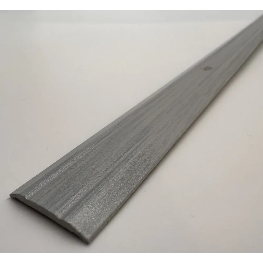 Изображение товара Стыкоперекрывающий алюминиевый порог Алком-М ПД 01 1800 мм дуб серый