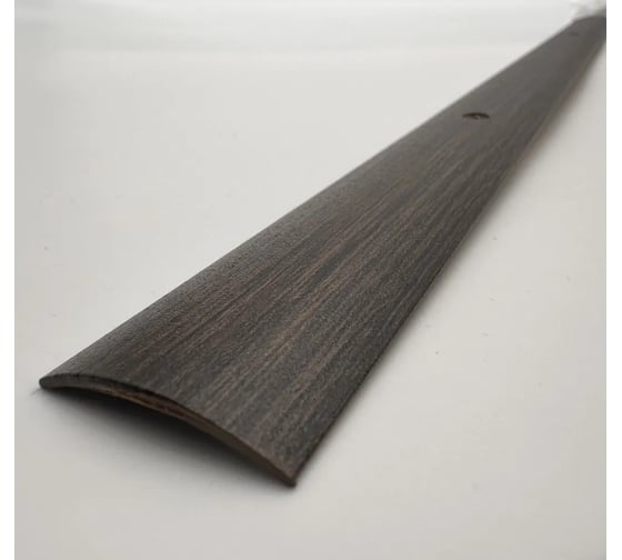 Изображение товара Стыкоперекрывающий алюминиевый порог Алком-М ПД 02 одноуровневый стык, 30x4.4 мм, 900 мм, мербау ПД02-0037