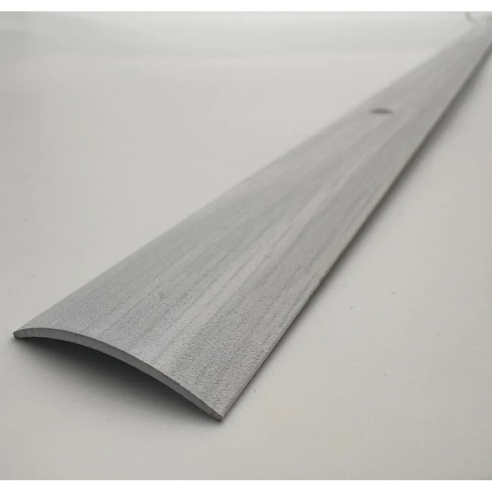 Изображение товара Алюминиевый порог Алком-М ПД 02 одноуровневый 1350 мм ясень белый