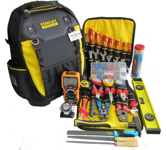 Изображение товара Набор электрика в рюкзаке Юртэкс UT-30 PROFI