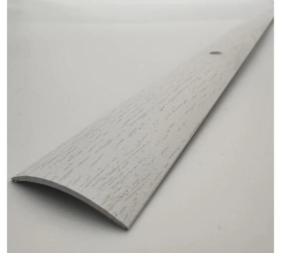 Изображение товара Стыкоперекрывающий алюминиевый порог Алком-М ПД 02 одноуровневый стык, 30x4.4 мм, 900 мм, дуб санта ПД02-0009