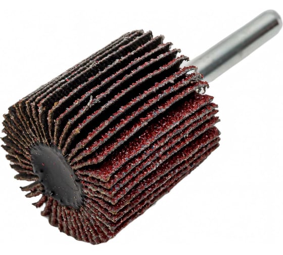 Изображение товара Щетка лепестковая абразивная ROXTOP на шпинделе (30х30х6 мм; Р40) RoxelPro 133343
