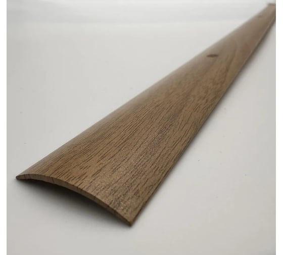 Изображение товара Стыкоперекрывающий алюминиевый порог Алком-М ПД 02 одноуровневый стык, 30x4.4 мм, 900 мм, дуб деревенский ПД02-0021