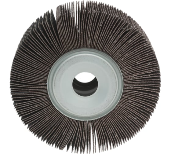 Изображение товара Щетка торцевая лепестковая абразивная ROXTOP (150х50х25 мм; Р60) RoxelPro 132451