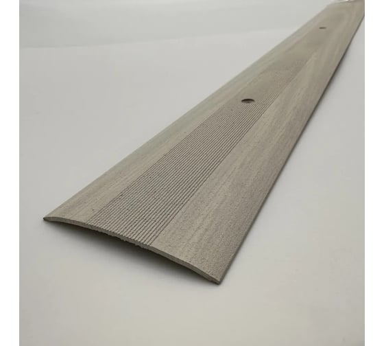 Изображение товара Стыкоперекрывающий алюминиевый порог Алком-М ПД 05 одноуровневый стык, 60x5.8 мм, 1350 мм, дуб шато ПД05-0034