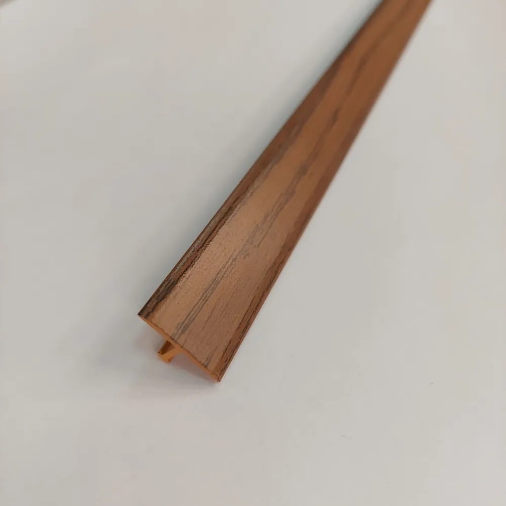 Изображение товара Стыкоперекрывающий Т образный алюминиевый порог Алком-М ПД 09