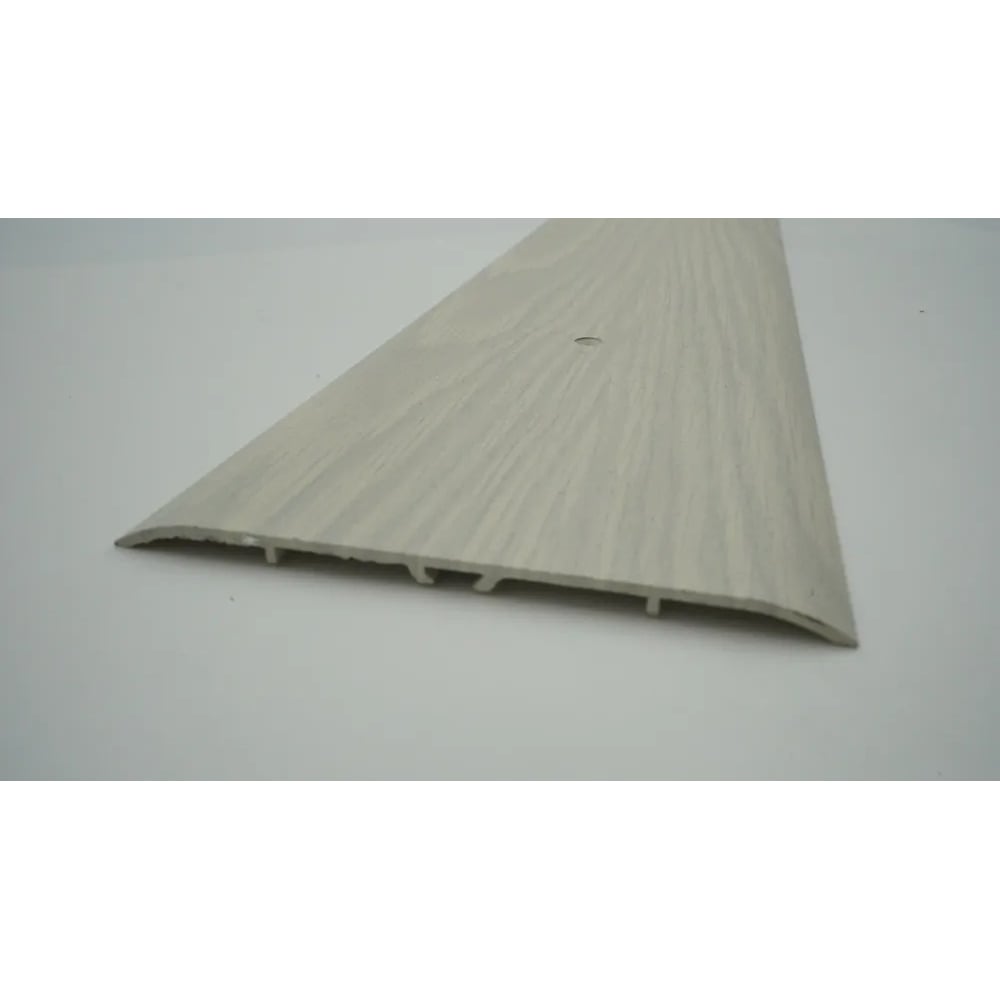Стыкоперекрывающий алюминиевый порог Алком-М ПД 13 одноуровневый стык, 100x3 мм, 1350 мм, дуб шато ПД13-0034