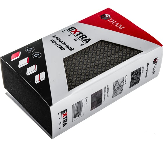 Изображение товара Притир алмазный ручной Diam 90х55мм №120 Прямой профиль серия Экстра 000680