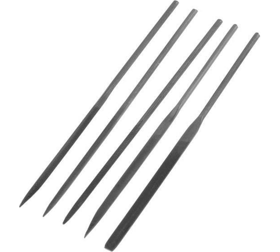 Изображение товара Набор надфилей LOM 50 х 140 х 3 мм, 5 шт. 4774271