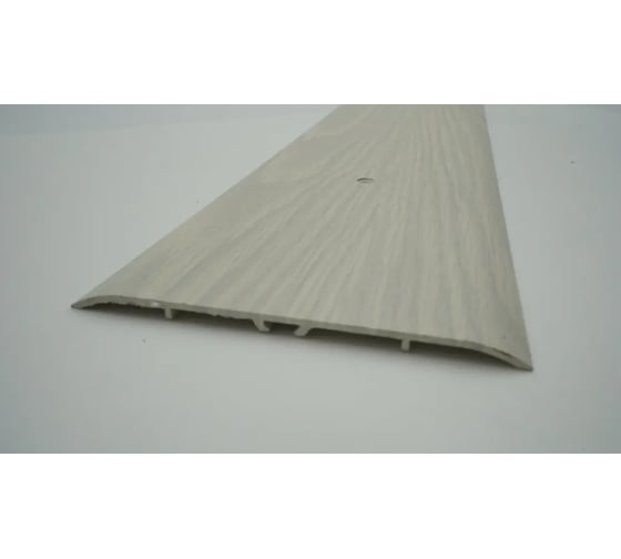 Изображение товара Стыкоперекрывающий алюминиевый порог Алком-М ПД 13 одноуровневый стык, 100x3 мм, 1800 мм, дуб шато ПД13-0035