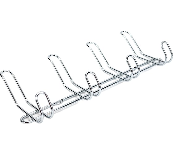 Изображение товара Вешалка с 4 крючками Рыжий кот W4048 хром, металл, шурупы 00 5131