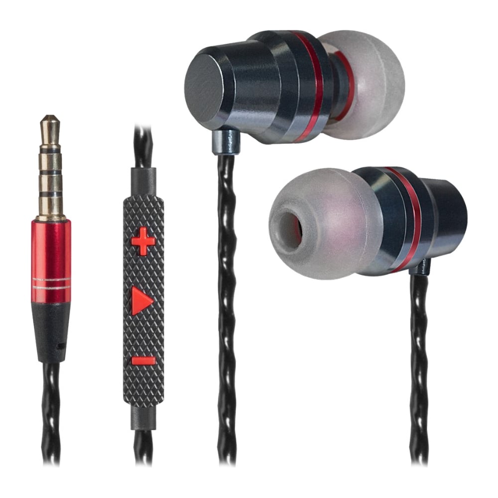 Изображение товара Гарнитура Defender Tanto для смартфонов с кабелем 1,2 м, черная и серая