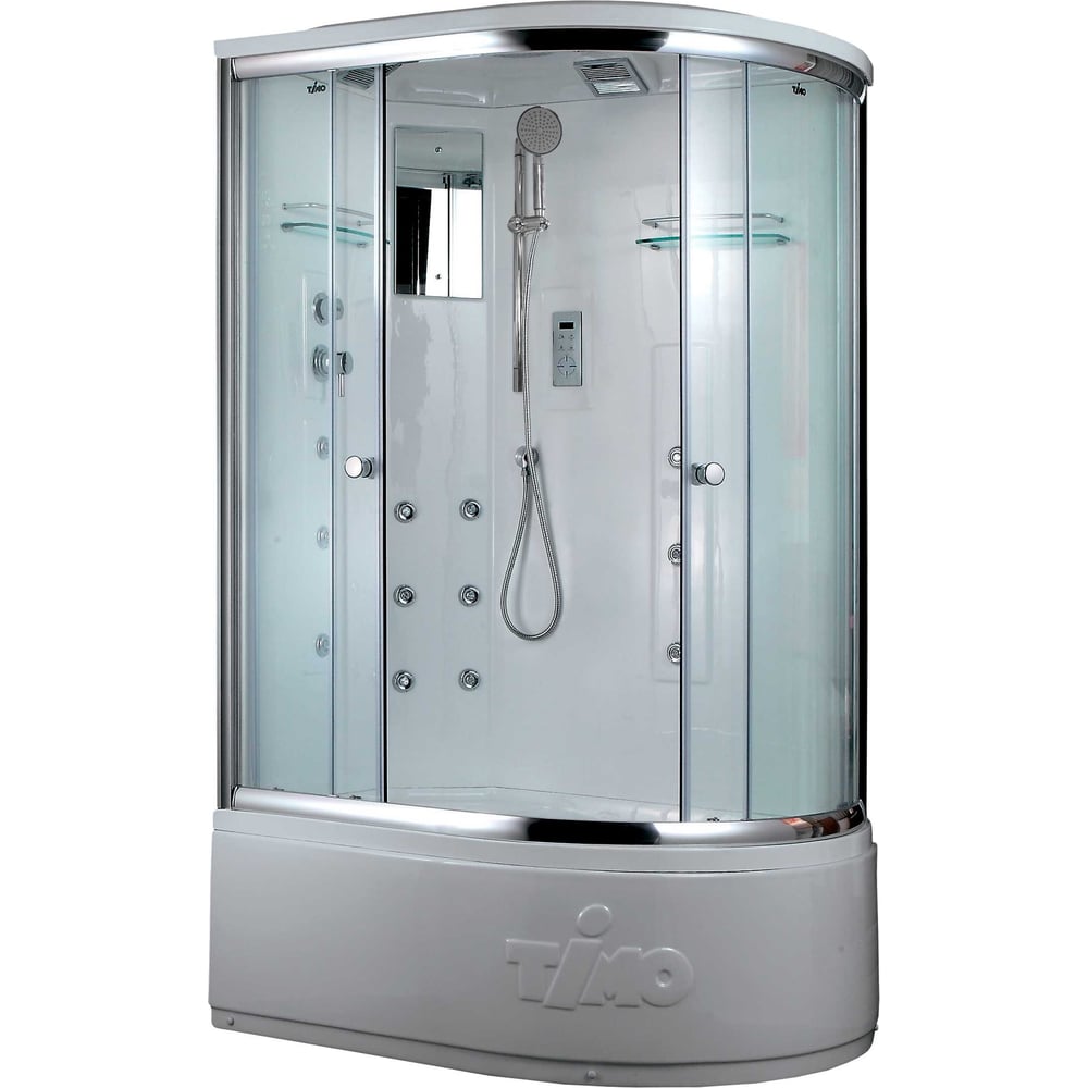 Изображение товара Душевая кабина TIMO Lux 12085220 T-7720L асимметричная гидромассаж высокая внутренняя отделка