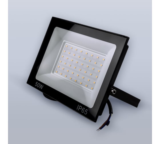 Изображение товара Светодиодный прожектор тонкий Eleganz LUX 50W теплый 3000К 220V 1208