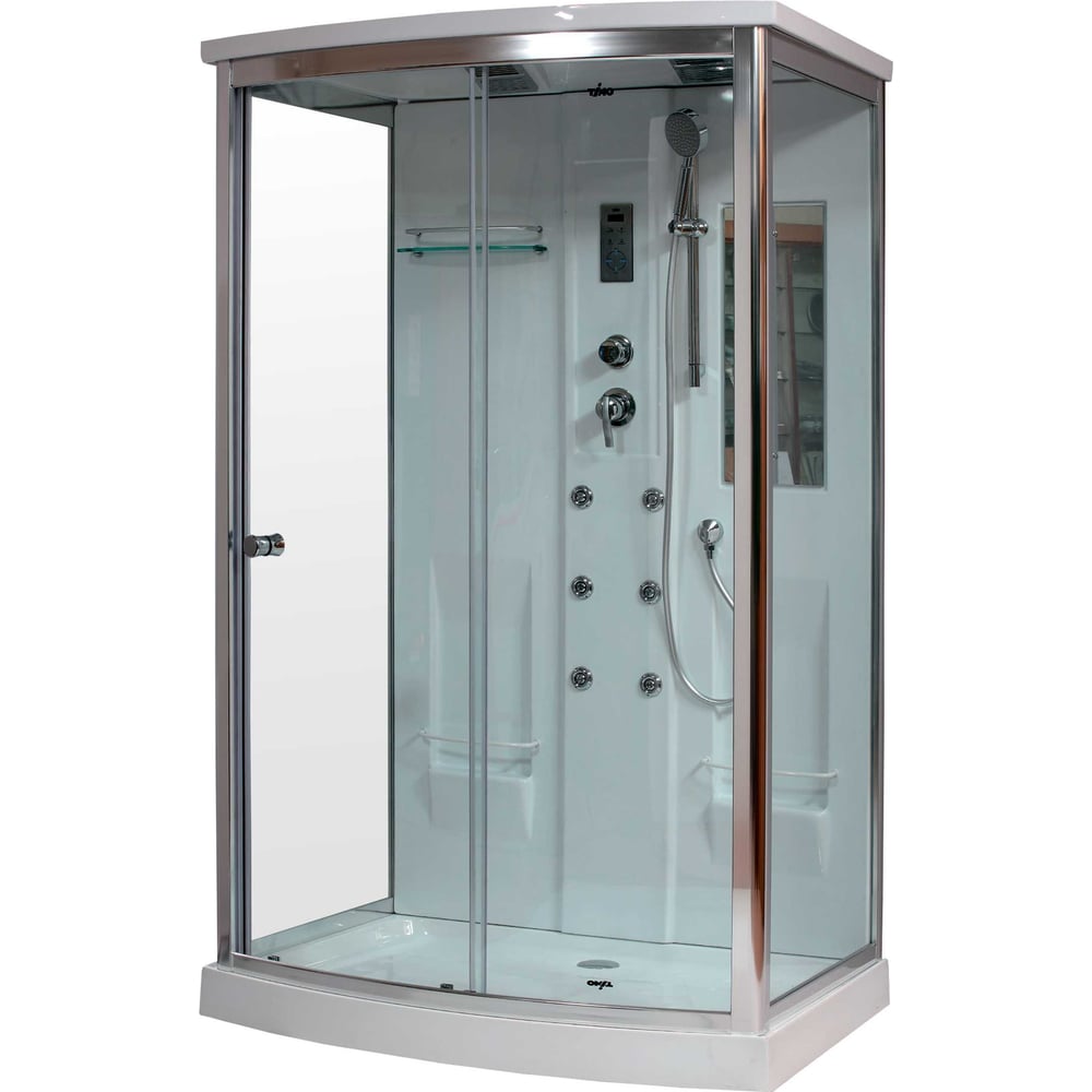 Изображение товара Душевая кабина TIMO Lux 12090225 T-7715 с гидромассажем и сенсорным управлением