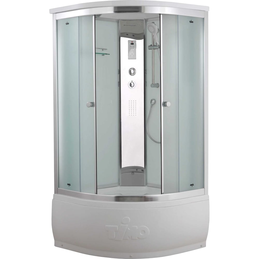 Изображение товара Душевая кабина Timo Comfort Fabric Glass 1000x1000 мм с гидромассажем