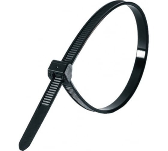 Изображение товара Хомут нейлоновый Smartbuy 4,8x500, черный 50 100 шт. SBE-CT-48-500-b