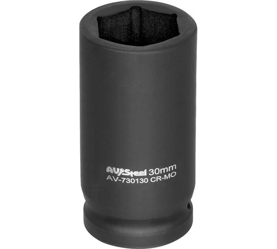 Изображение товара Головка ударная шестигранная удлиненная 30 мм, 3/4"DR AV Steel AV-730130